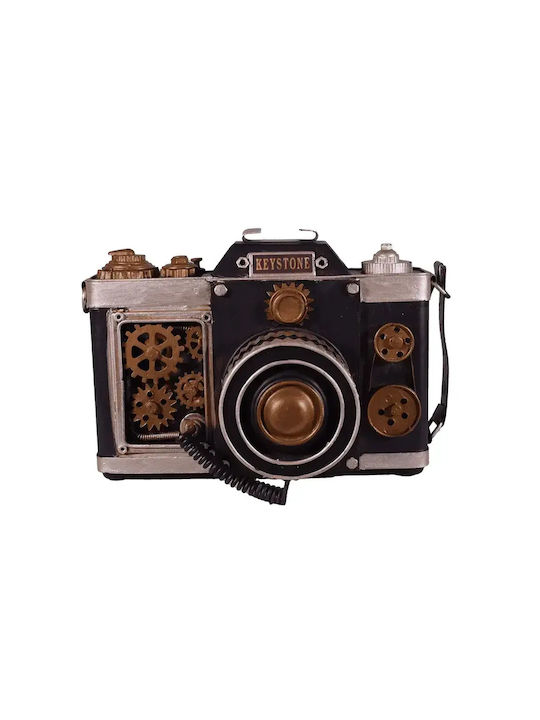 SP Souliotis Antique Decorative Miniature Camera Metallic Camera 23x11.5x15cm