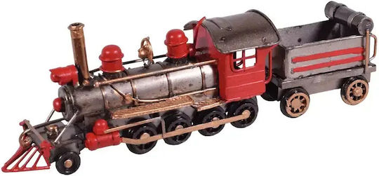 SP Souliotis Αντικέ Διακοσμητικό Τρένο Μεταλλικό 24cm