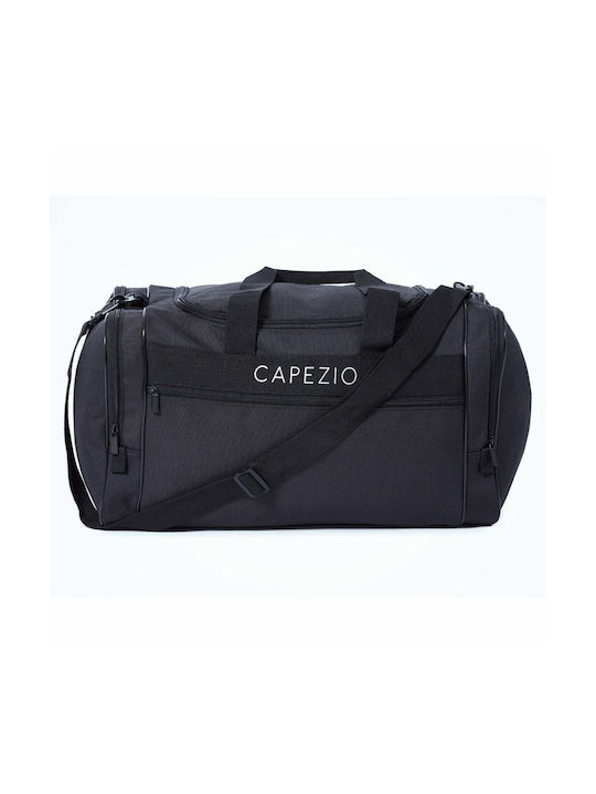 Capezio Τσάντα Ώμου για Γυμναστήριο Μαύρη