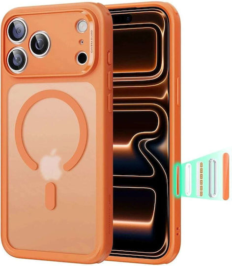 ESR Classic Hybrid Halolock Umschlag Rückseite Orange (iPhone 17 Pro Max)