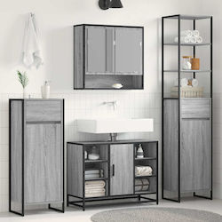 vidaXL Ντουλάπι Μπάνιου 40x30x180cm Sonoma