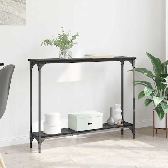 Конзолна маса Дървена Black Beech Д95xШ22.5xВ75cm