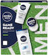 Nivea Ready Σετ Περιποίησης για Ενυδάτωση, Καθαρισμό Προσώπου & Καθαρισμό Σώματος 3τμχ