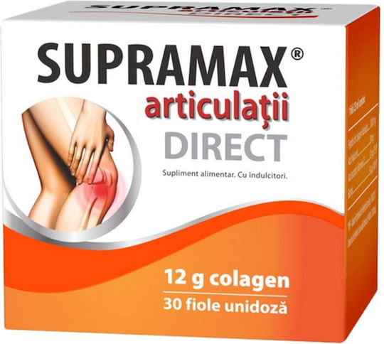 Zdrovit Supramax Joints Direct 20mg Supliment Pentru Păr Și Piele Sănătoasă 30 Plicuri