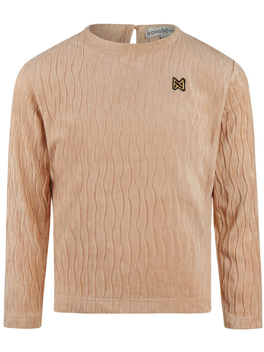 Kinderhemd Langarm Orange