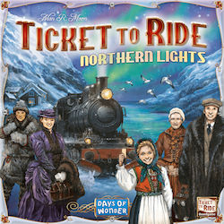 Ticket to Ride: Northern Lights 8+ Ani (EN) Days of Wonder Ticket to Ride: Northern Lights 8+ Ani (EN) Days of Wonder