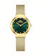 Slazenger Women's Watch with Gold Metal Bracelet