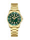 Slazenger Women's Watch with Gold Metal Bracelet