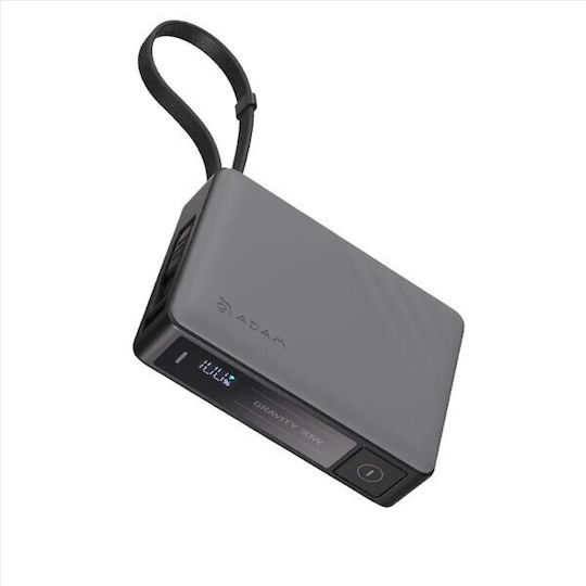 Adam Gravity Power Bank 10000mAh 30W cu Port USB-A Gri