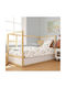 Dimcol Βρεφική Παπλωματοθήκη White-grey 120x160εκ.