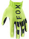 Fox Flexair Καλοκαιρινά Ανδρικά Γάντια Μotocross Κίτρινα