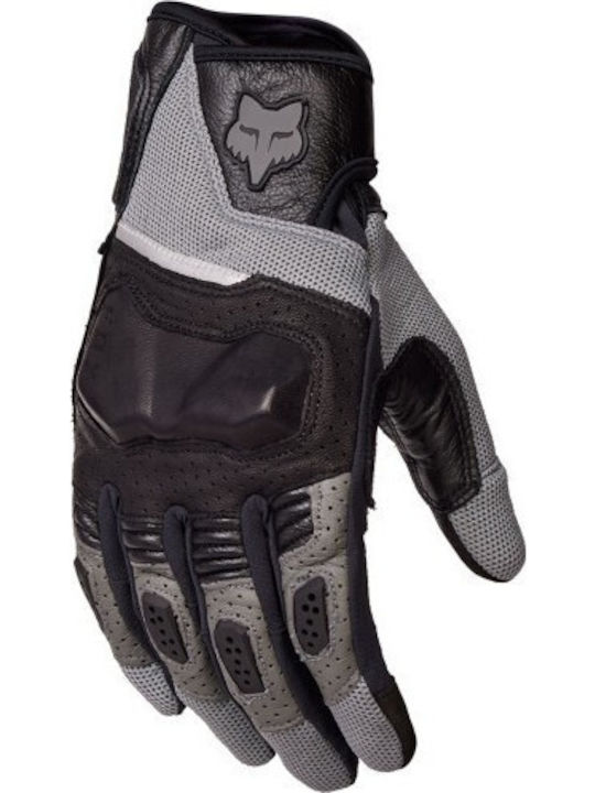 Fox Bomber Pro Air Καλοκαιρινά Ανδρικά Γάντια Μotocross Μαύρα