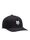 Fox Kids' Hat Jockey Fabric Black