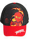 Cool Club Kinderhut Jockey Stoff Rot