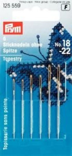 Embroidery Needle Without Tip 18-22 Prym 125559