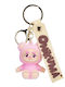 Onikuma Schlüsselanhänger Figur 3d Strap Rosa 6cm