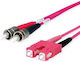 Telegärtner Fiber Optic Cable 1m Purple 1pcs