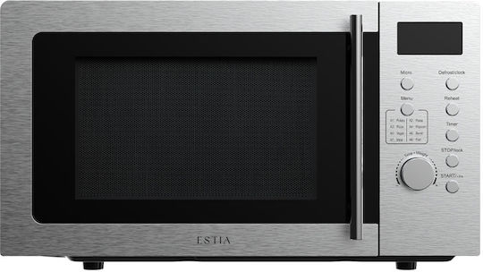 Estia Microchef Φούρνος Μικροκυμάτων 20lt Γκρι