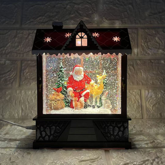 Decorative Christmas Snowball Illuminated 15.5x7.5x20cm