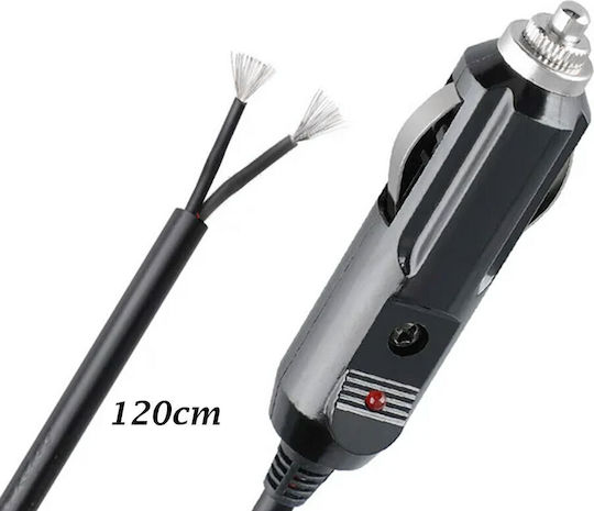 Car Cigarette Lighter Adapter for Car Motorcycle Truck Boat 12v-24v Cable 120cm Maxeed 7015