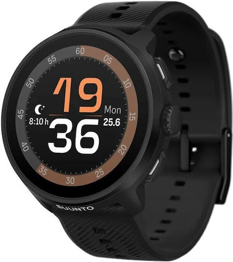 Suunto Run Edelstahl 46mm Smartwatch mit Pulsmesser (All Black) | Skroutz  Germany