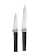 General Use and Peeling Knives Stainless Steel Set 2 Pieces