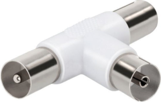 Vivanco Aerial Convertor Coaxial masculin în Coaxial masculin 1buc