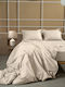 Sunshine Sheet Sets King Size 280x300cm. Omnia Beige 4pcs