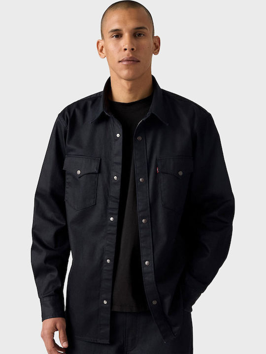 Levi's Western Μακρυμάνικo Βαμβακερό Πουκάμισο ...