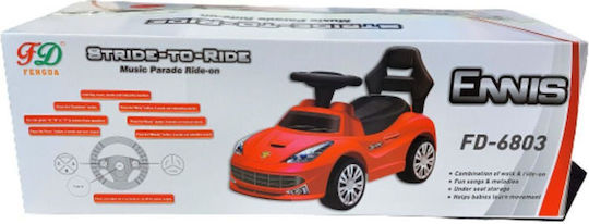 Zita Toys Ride On Car With Sounds Red