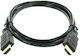 Andowl HDMI 2.0 Premium High Speed 4K 60Hz HDR Cable HDMI male - HDMI male 1.8m Μαύρο