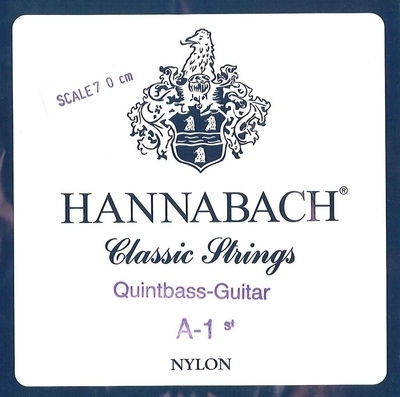 Hannabach 840 Mt Set Basssaiten Nylon