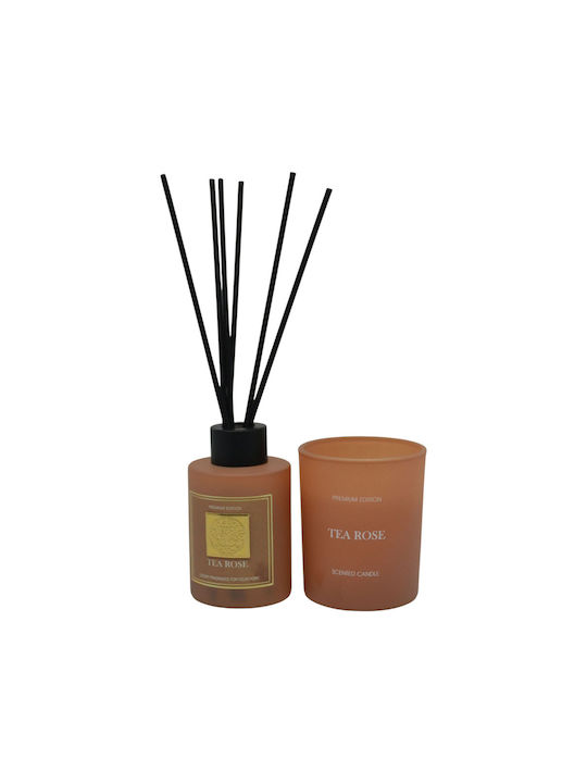Ankor Σετ Diffuser με Άρωμα Τριαντάφυλλο 849680 50ml