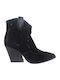Stiefeletten Damen Schwarz