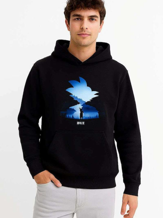 Cotton4all Sweatshirt mit Kapuze Black