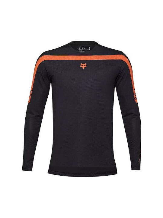 Fox Flexair Long Sleeves Cycling Jersey Green