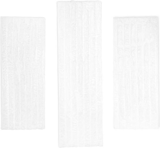 Mc Decor Σετ Μοντέρνα Χαλιά Κρεβατοκάμαρας Ecru 27094 3τμχ