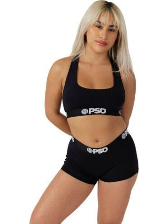 Women's Sports Bra without Padding Black