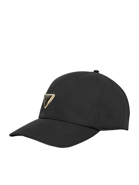 Guess Baseball Cap Black Γυναικείo Καπέλο Jockey Μαύρο Aw5396pol01-bla