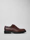 Men's Leather Oxfords Brown