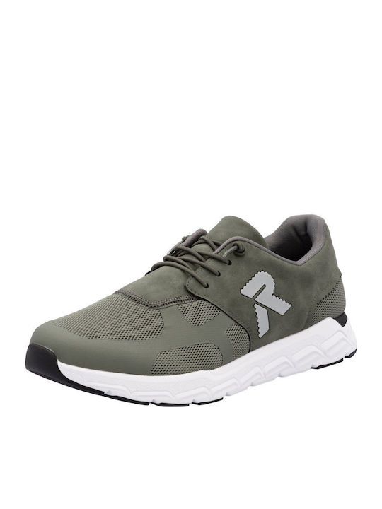 Rieker Ανδρικά Ανατομικά Sneakers Χακί