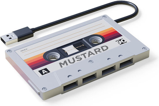 Mustard Car Cassette Adapter