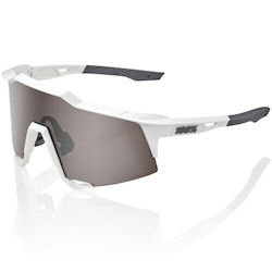 100% Cycling Glasses Speedcraft with White Fram...