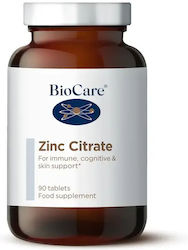 BioCare Zinc Citrate 90 ταμπλέτες BioCare Zinc Citrate 90 ταμπλέτες