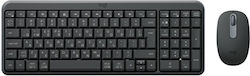 Logitech MK250 Compact Ασύρματο - Σετ με Ποντίκι Ελληνικό