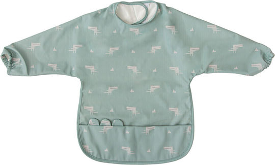 Bimbidreams Coco Fabric Coverall with Hoop & Loop Fastener with Pocket with Sleeves Mint