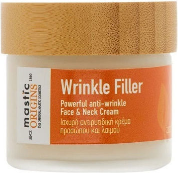 Mastic Origins Wrinkle Filler Αντιγηραντική Κρέμα Προσώπου με Υαλουρονικό Οξύ 60ml