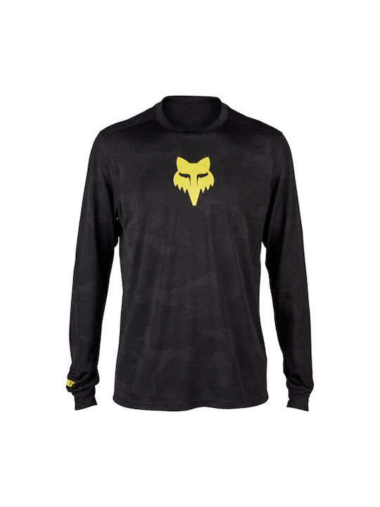 Fox Ranger Long Sleeves Cycling Jersey Black