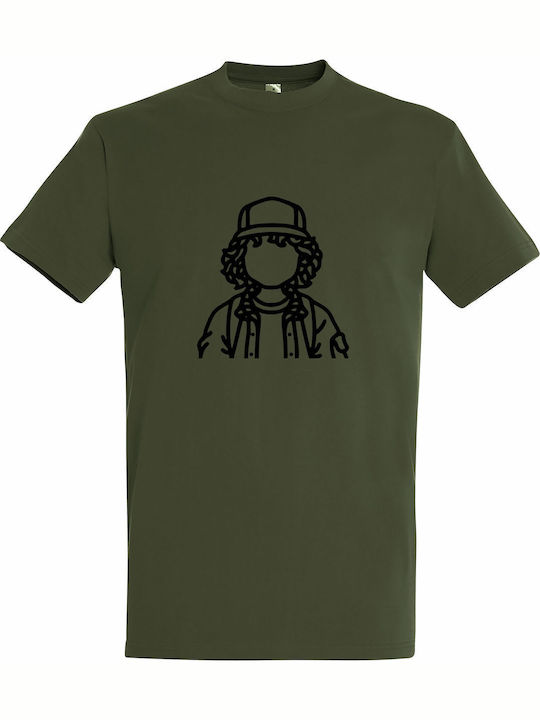 T-shirt Унисекс Stranger Things Dustin Минимале...