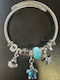 King Women's Bracelet Handcuffs made of Steel